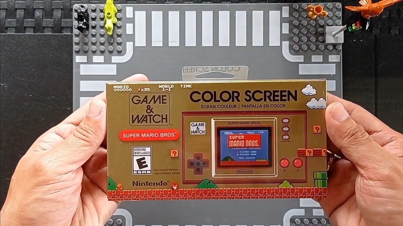 Nintendo Game and Watch Super Mario Bros. 35th Anniversary UNBOXING
