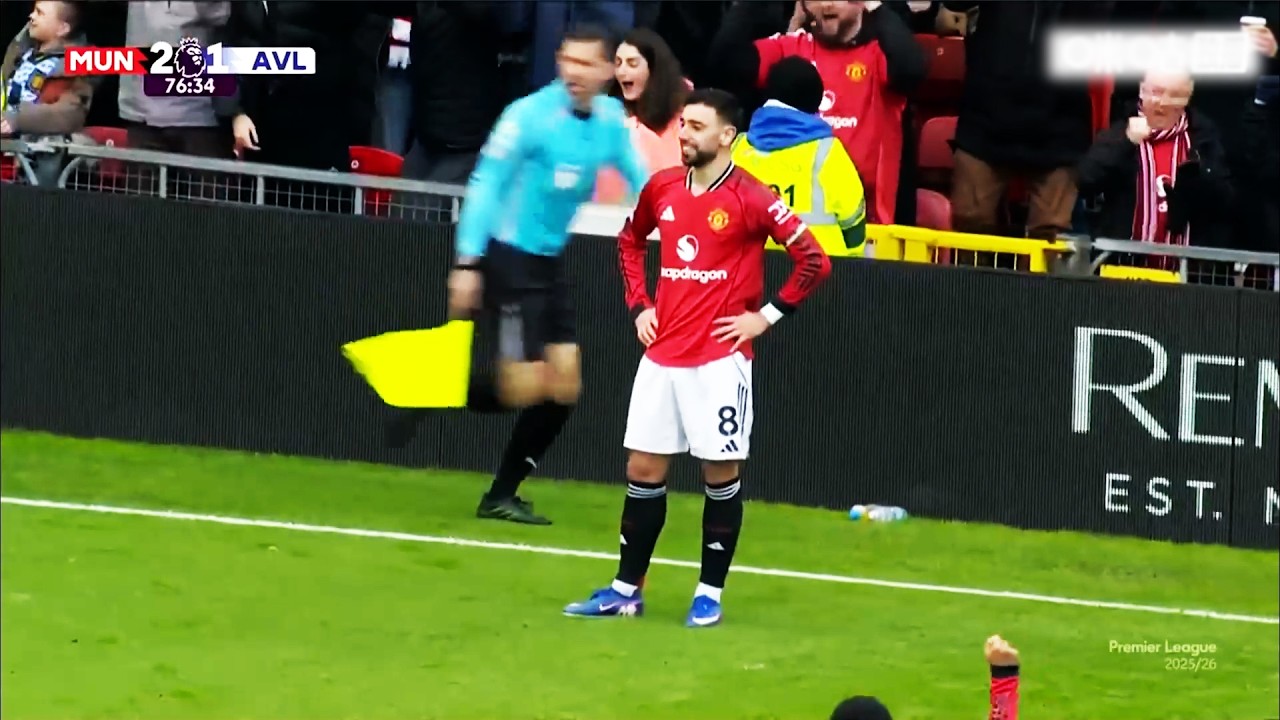 Bruno Fernandes vs Aston Villa (15/03/2026)
