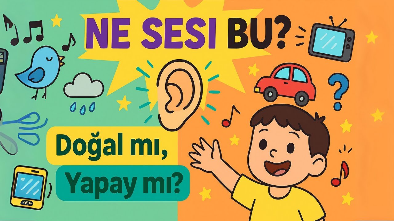 Ne Sesi Bu? 🎵 | Doğal mı Yapay mı? | 1. Sınıf T&uuml;rk&ccedil;e Şarkısı