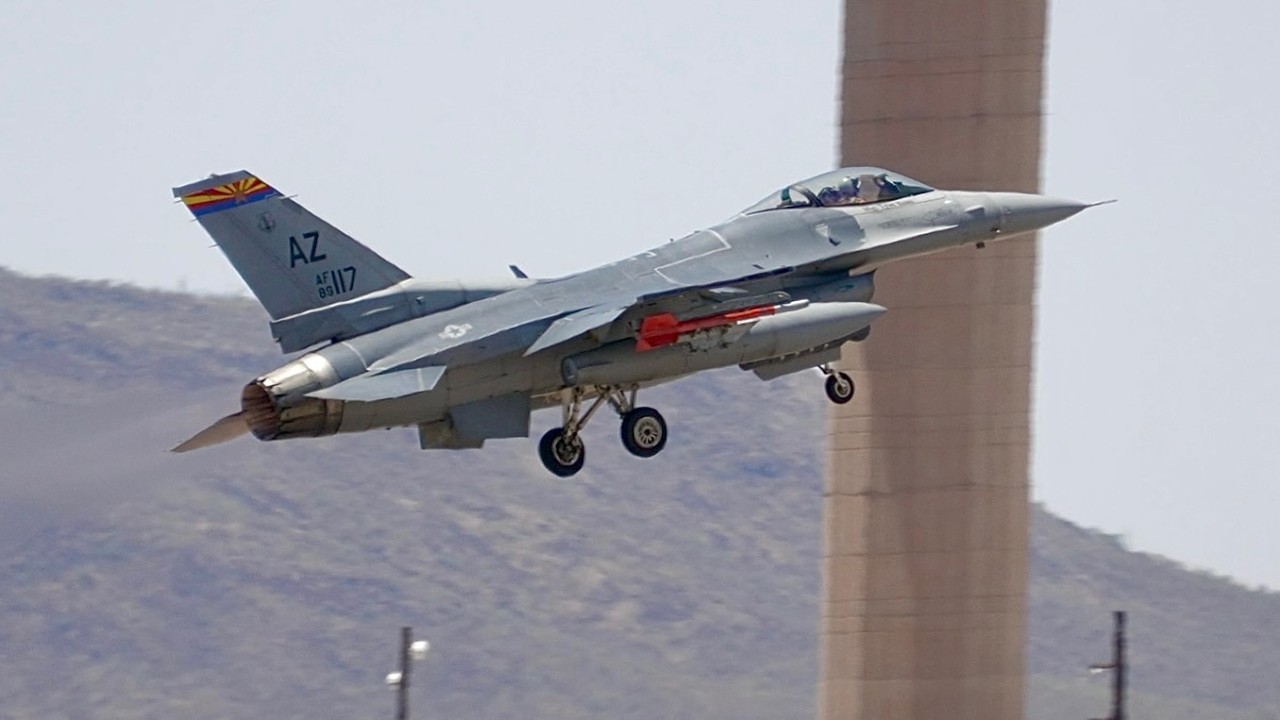 Transfer F-16s in Action | Tucson Afternoon Viper Ops!