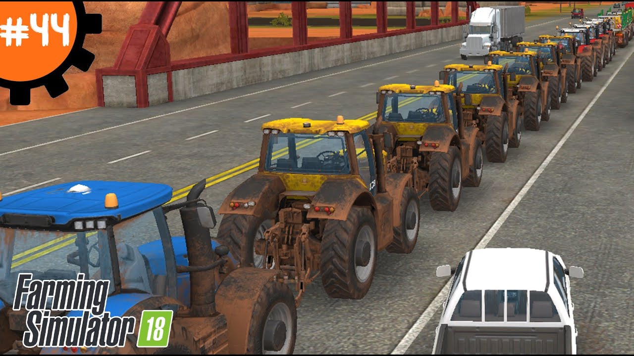 Перелимит техники: Как это выглядит в Farming Simulator 18 | Fs 18. #44