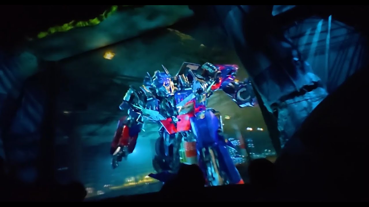 Transformers: The Ride 3D Universal Studios Hollywood | FULL POV OnRide