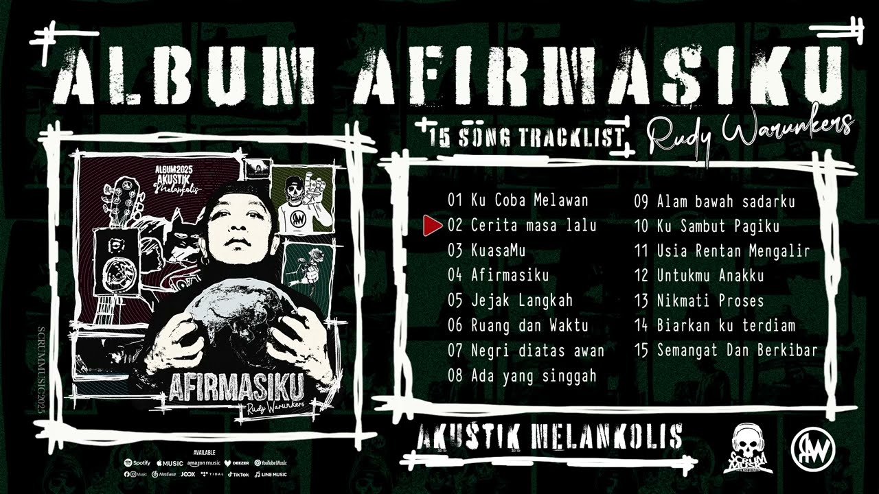 Afirmasiku - Rudy Warunkers | Full Album (Melancholic x Acoustic)