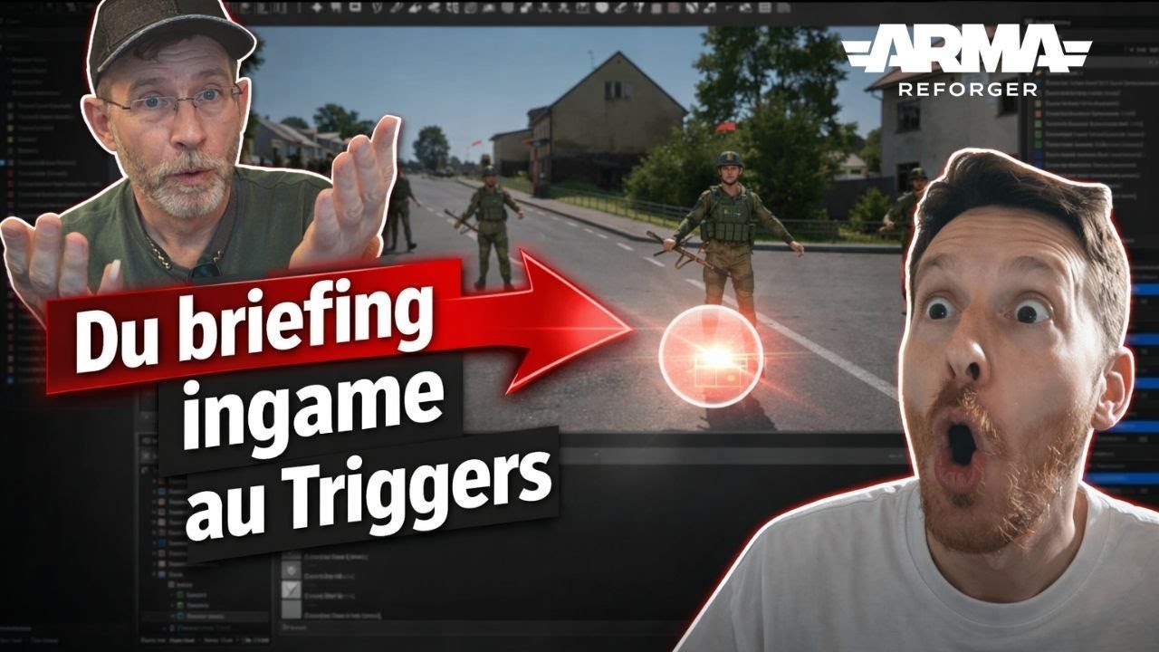 Tutoriel Arma Reforger Tools : du briefing au triggers (#2) L’Atelier du GameMaster avec Tanin