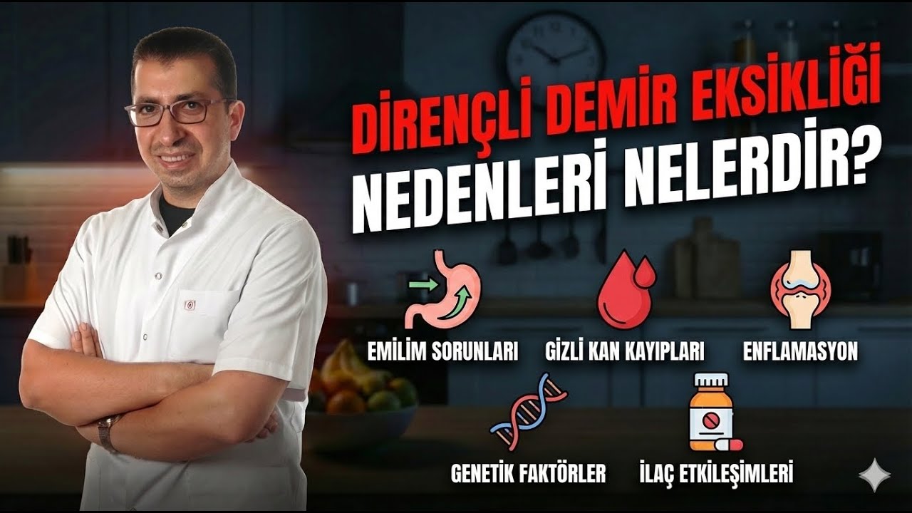 Dirençli Demir Eksikliği Nedenleri Nelerdir? Tedaviye Rağmen Düzelmeyen Kansızlık ve Gizli Sebepler