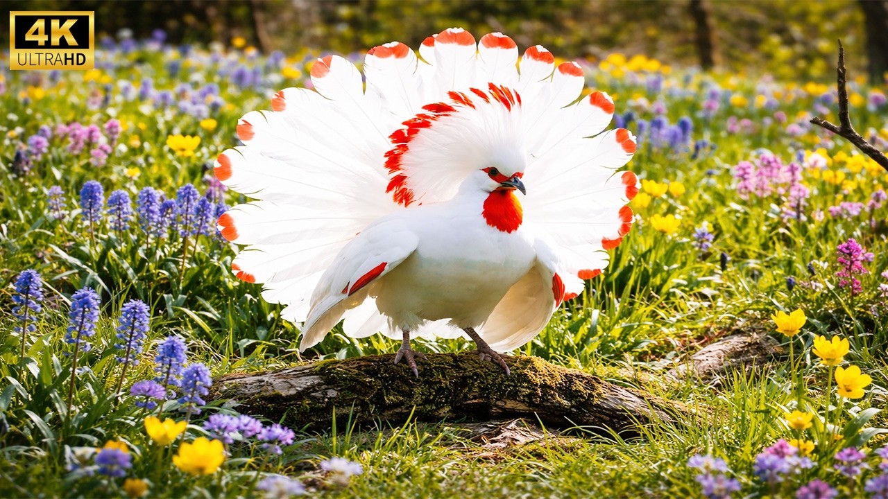 🌸🕊️Top 100 Peaceful Birds That Calm the Mind & Attract Positive Energy  Nature 4K ASMR 🌸🕊️