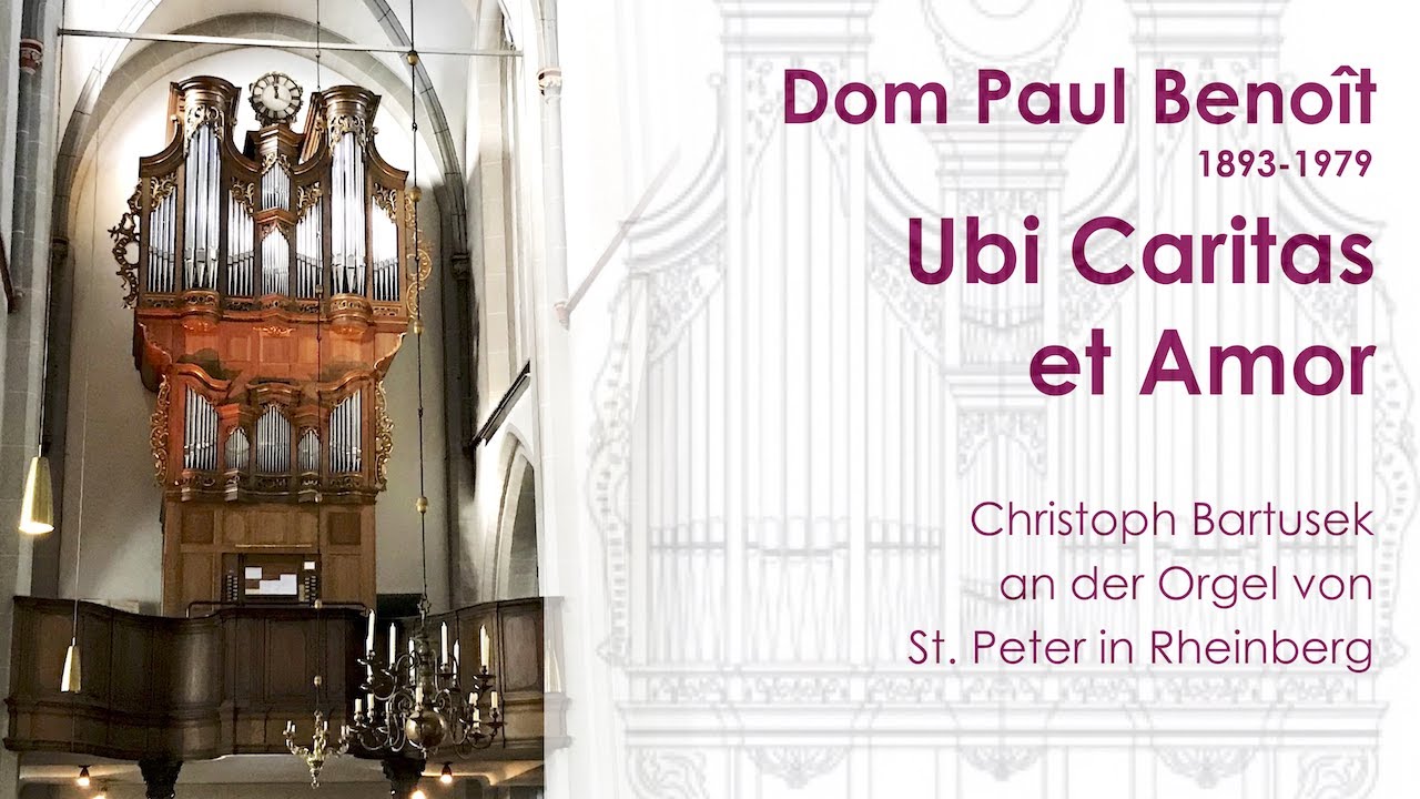 Dom Paul Benoît (1893-1979) | Ubi Caritas et Amor