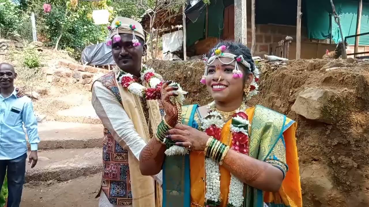 🌴ll कोकणातील अंगणातील आते बहिणीचं लग्न ll आणि वरात ll✨