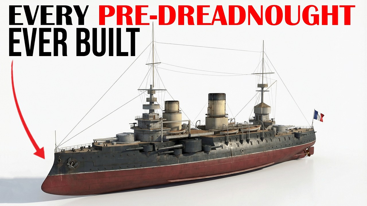 Every French Pre-Dreadnought Battleship Ever Built