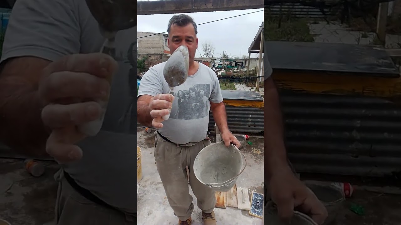 Tutorial mezcla para revoque fino