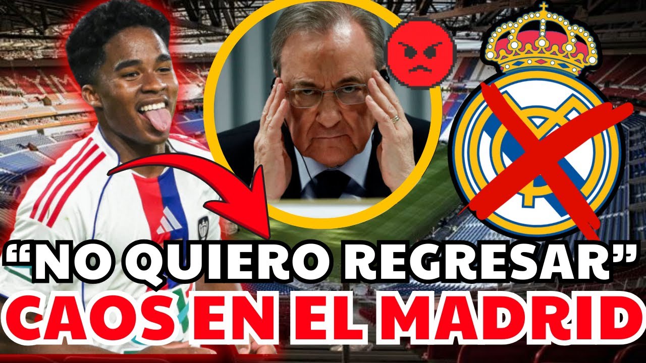 💥🚨ESCANDALO EN EL MADRID / POR ESO ENDRICK NO REGRESARA AL CLUB / NOTICIAS DEL REAL MADRID HOY