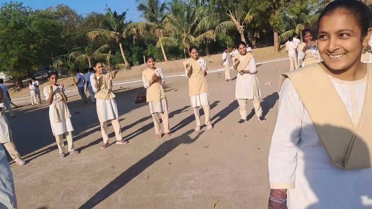 Ambla lokshala students playing 