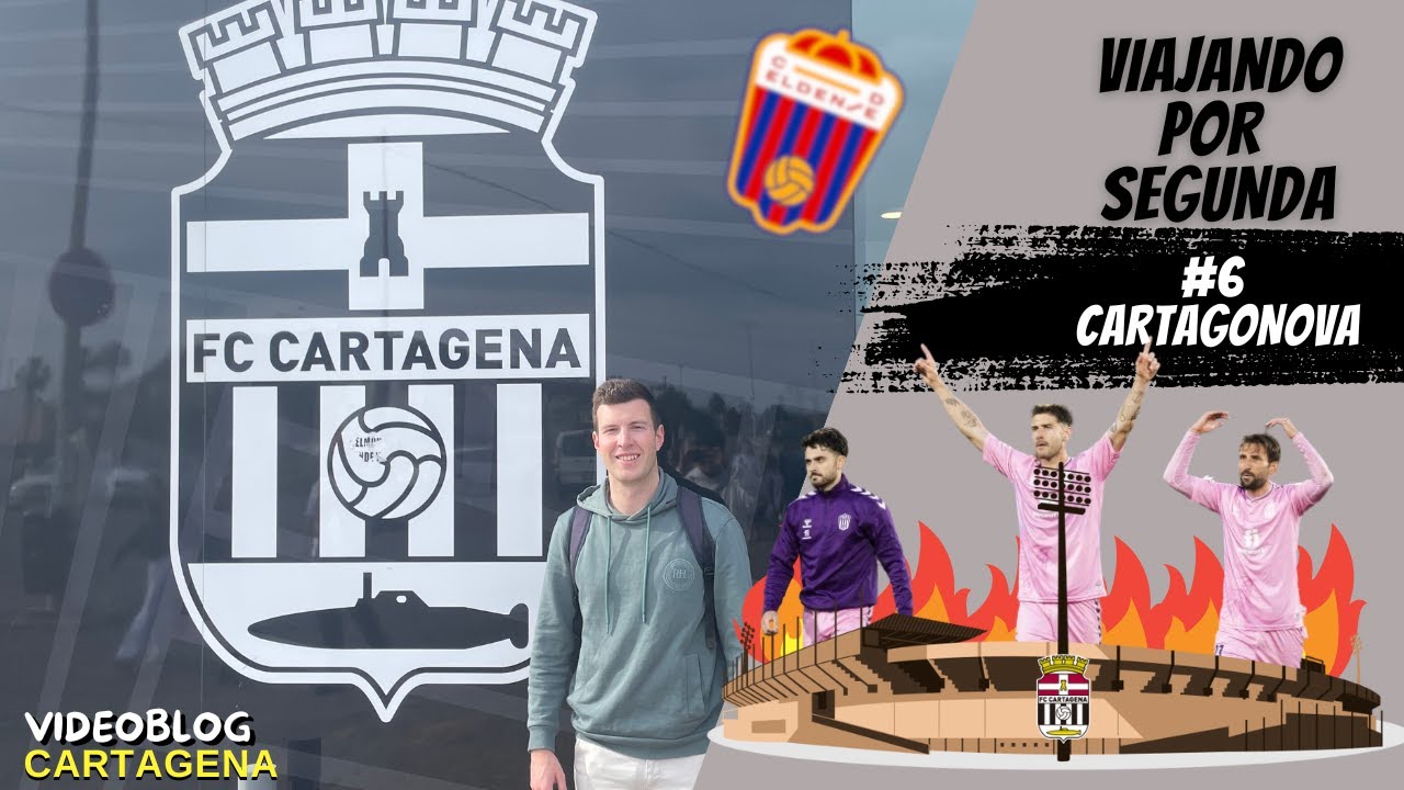 El Eldense incendia el Cartagonova y la permanencia 🔥 | (VIDEOBLOG) Viaje a Cartagena