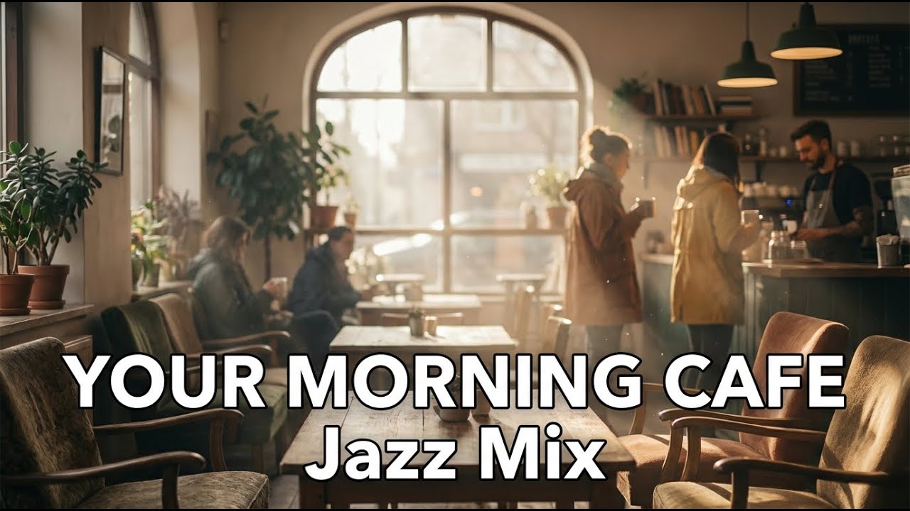 Morning Soul Jazz - Cafe Music for Positive Energy & Study / Work Vibes ☕
