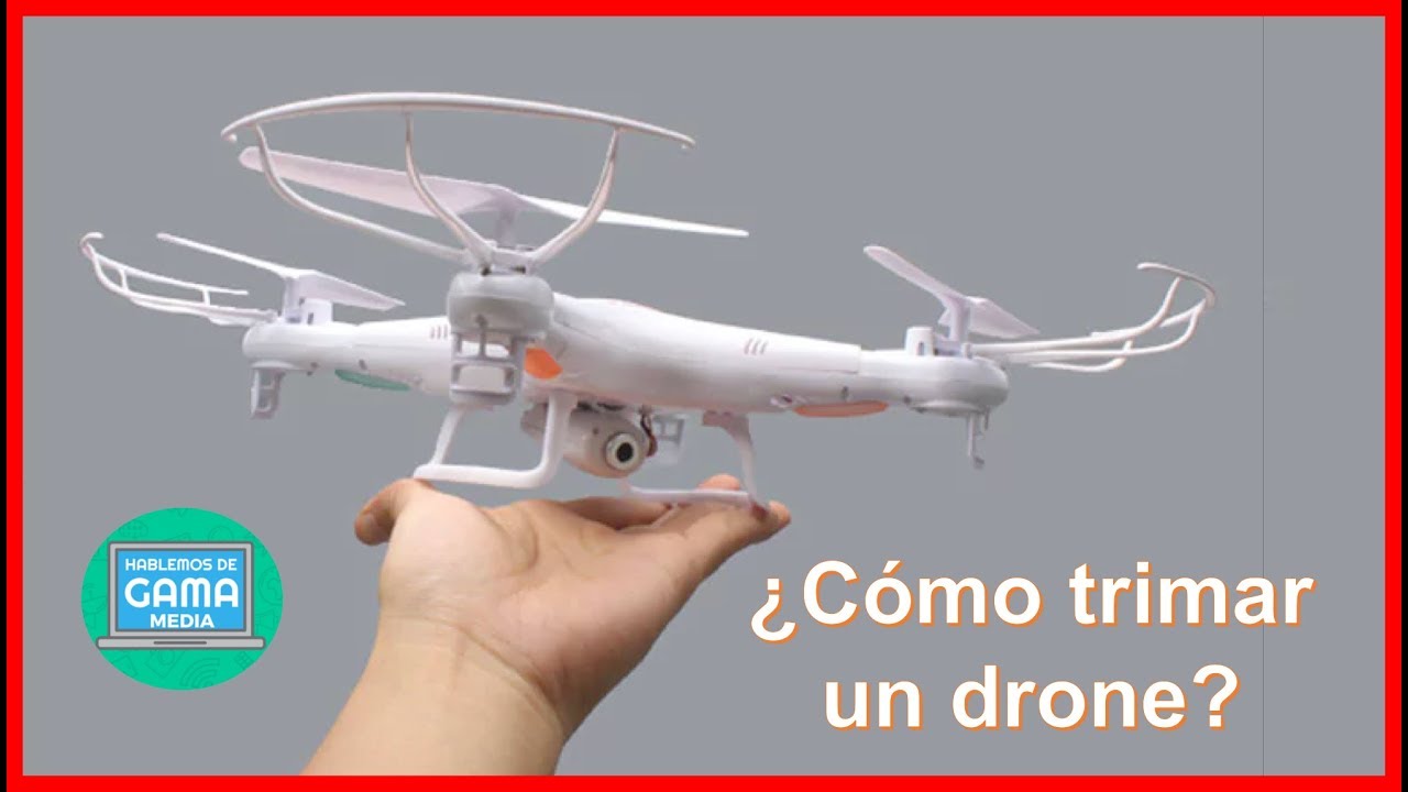 Cómo TRIMAR un drone