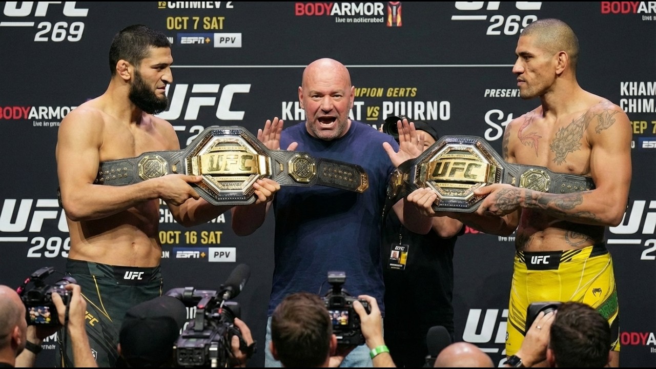Dana White FURIOUS After Khamzat Chimaev and Alex Pereira VACATE Titles to Move Up in Weight