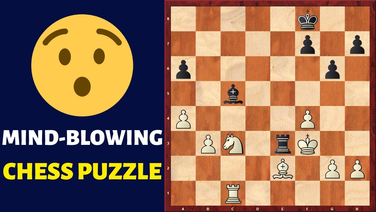 Mind-blowing Chess Puzzle - The Luzhin Defense