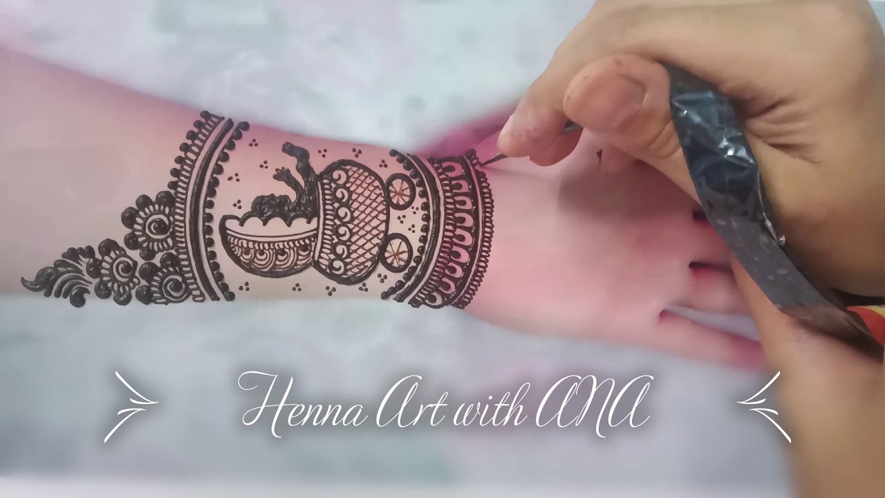 Baby Shower Henna Design