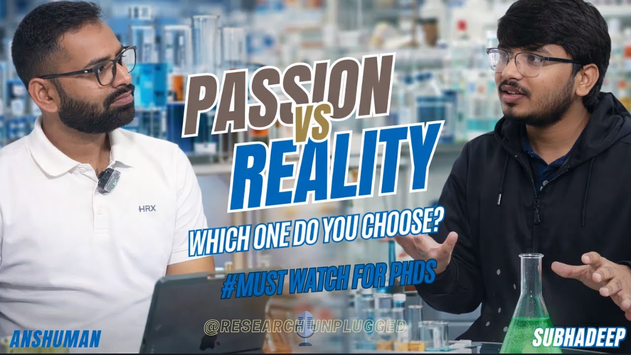 PhD Life EXPOSED | Research, Struggles, Supervisor Choice & Postdoc Reality | ft. Dr Subhadeep Das