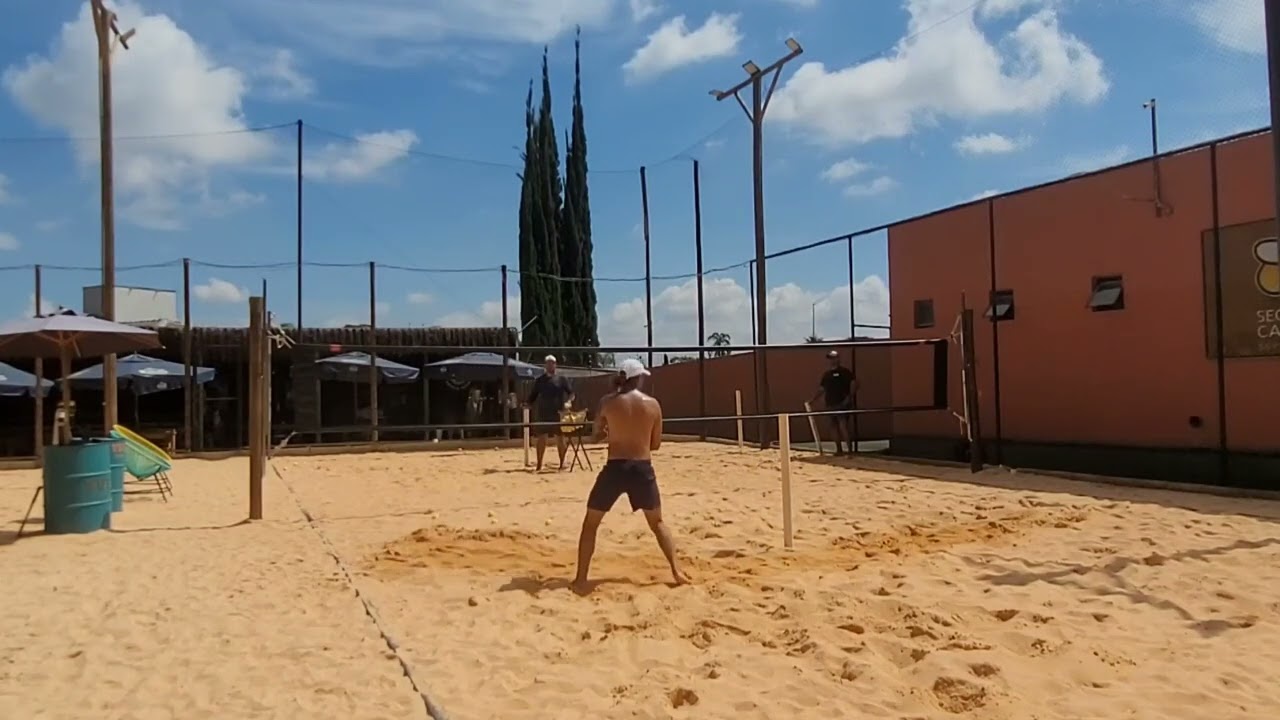 Treino de drill com Rafael Veiga e Guilherme Souza - BEACH TENNIS