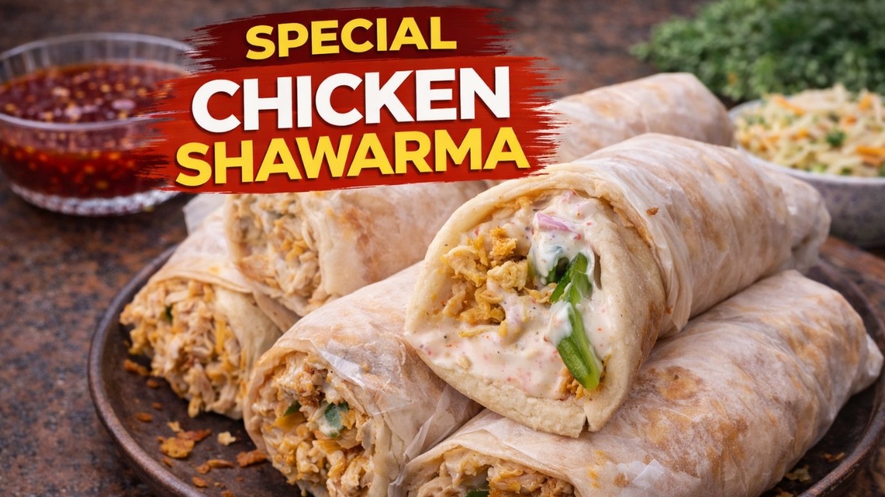 Special Chicken Shawarma Recipe | Juicy & Flavorful | Ghar K Pakwan