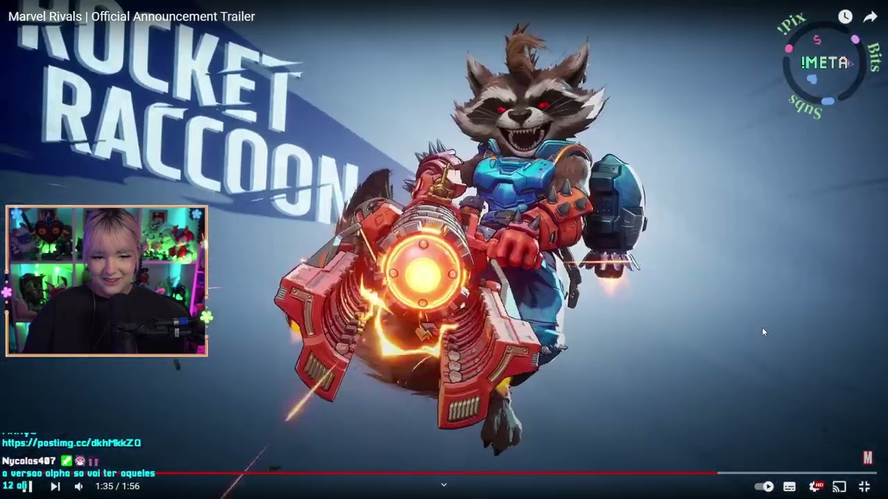 Riyuuka reagindo Marvel Rivals | Official Announcement Trailer #1