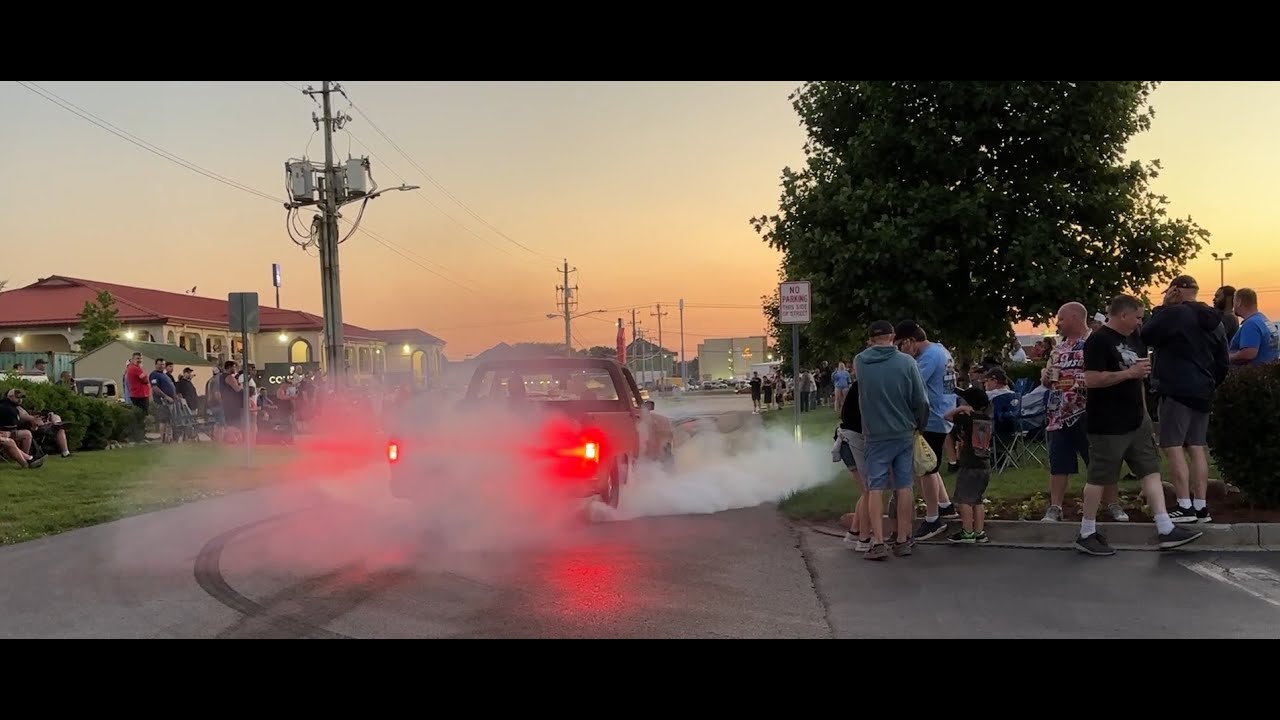 Hot Rod Power Tour 2024   Bowling Green Burnouts