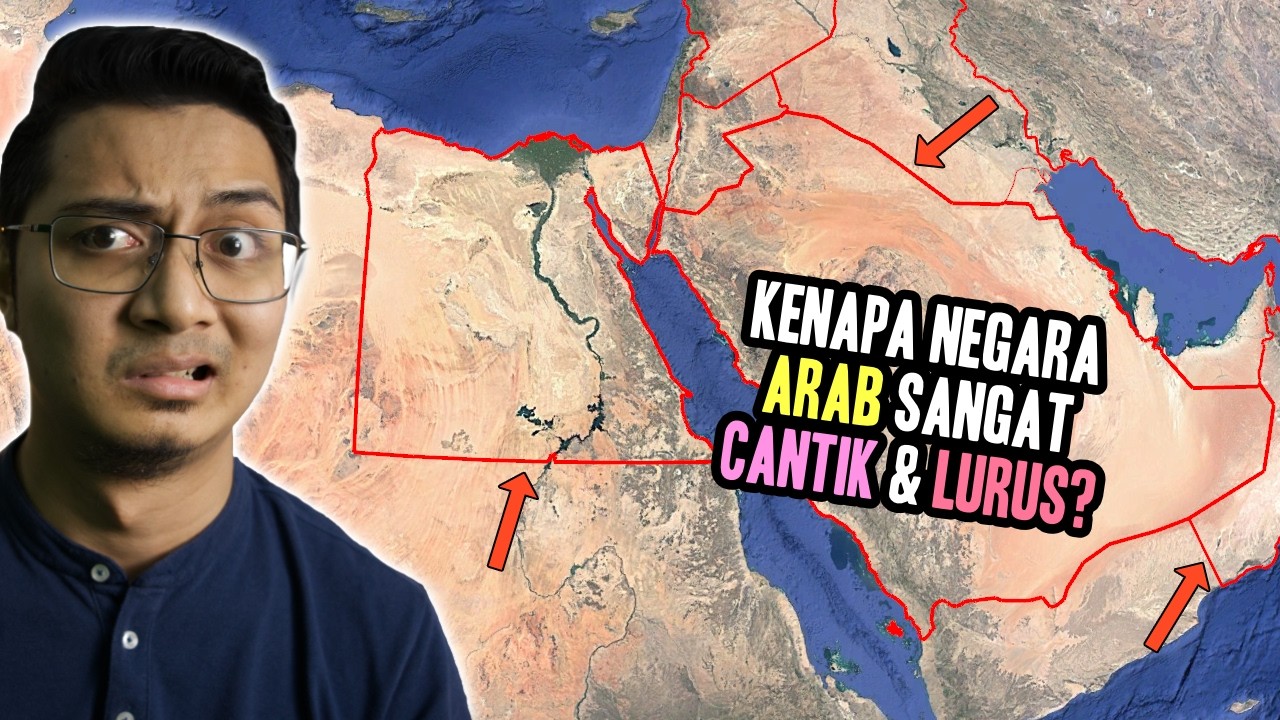 Sebab Tragis Kenapa Garisan Negara Timur Tengah Macam Kek Kena Potong