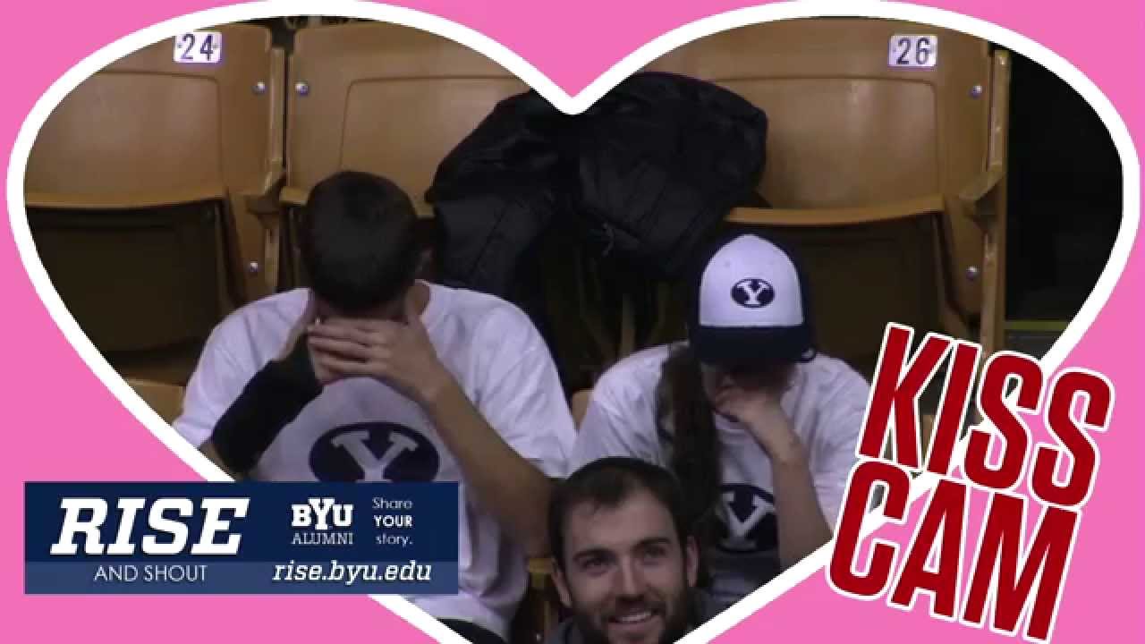 BYU-Portland Basketball Kiss Cam