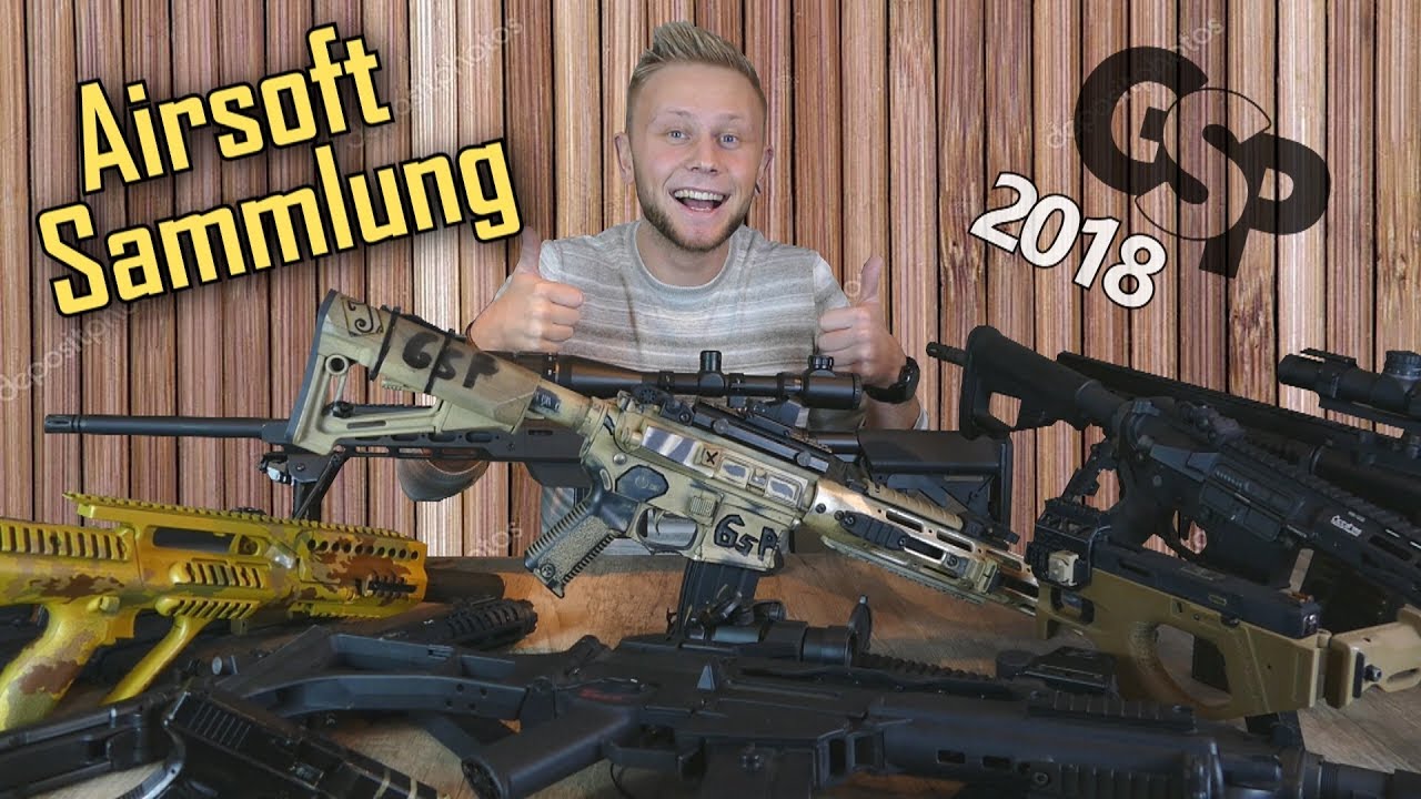 Joris AIRSOFT Sammlung 2018 YouTuber BONUS?! GSP CREW