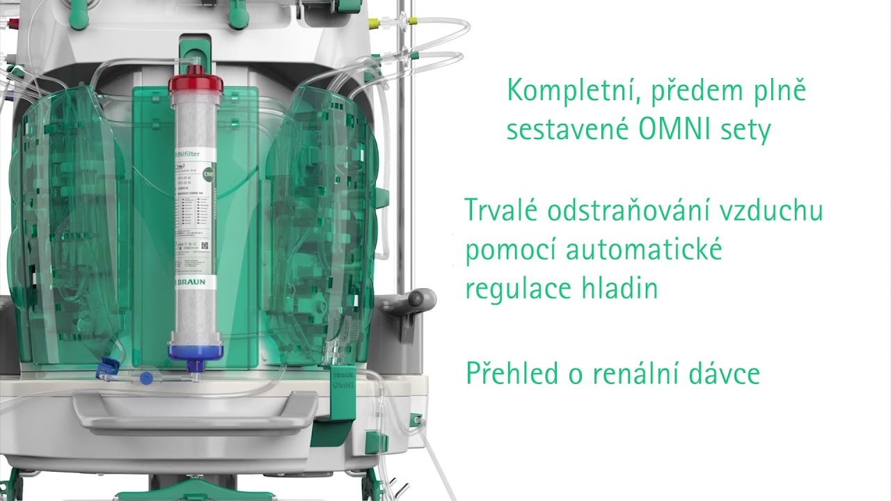 OMNI B. Braun - monitor pro aktutní dialýzu