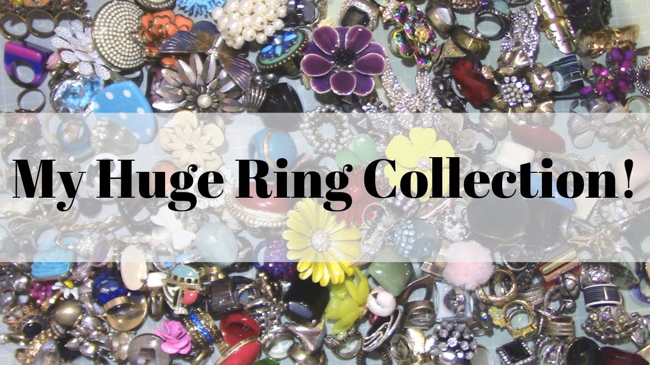My Huge Ring Collection WOW!!!