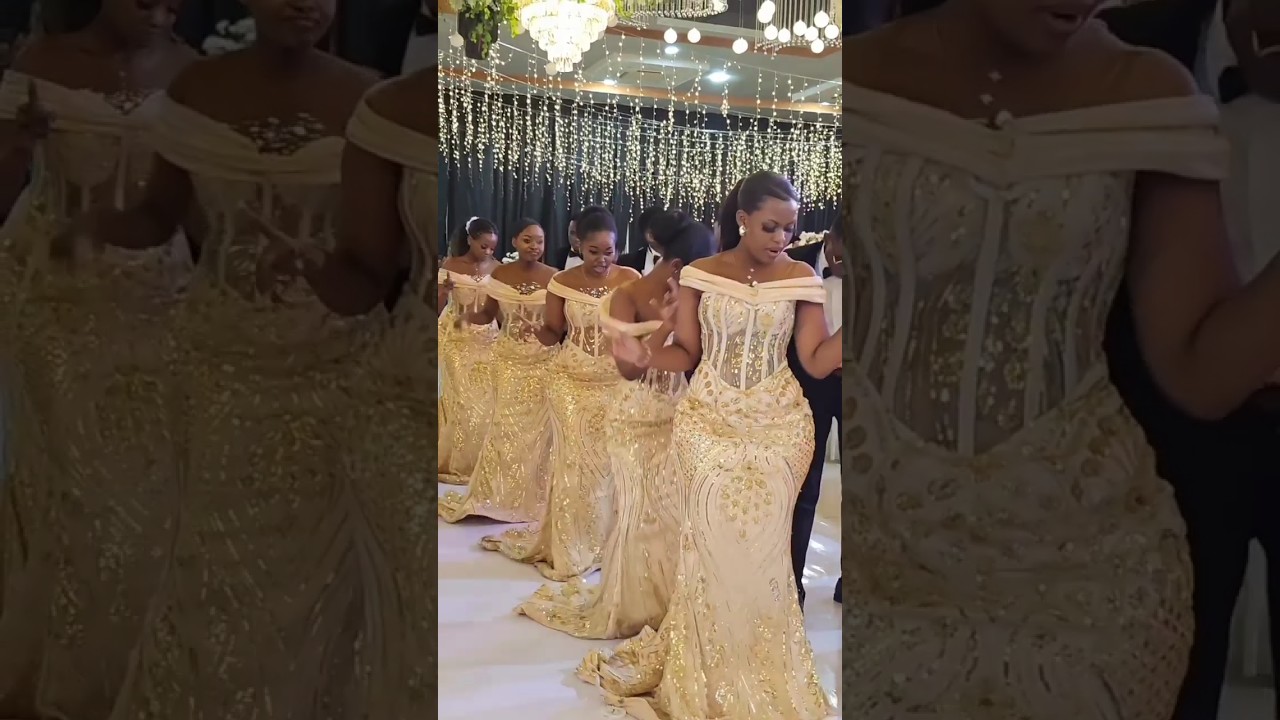 🆕 Best African Wedding Dance #bigwedding #blackwedding #bridestory #easyweddings #bridalportrait