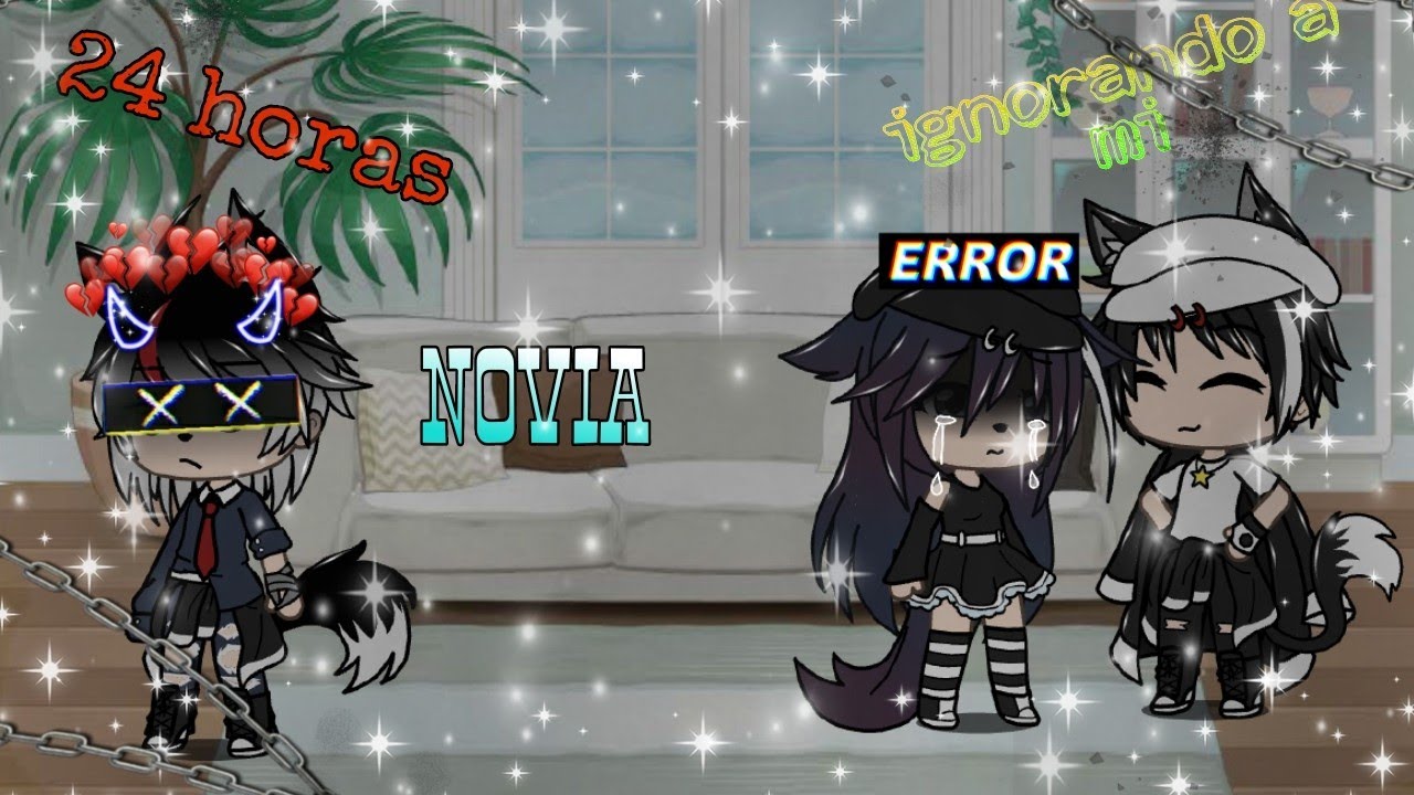 24 horas ignorando a mi novia //gacha life//