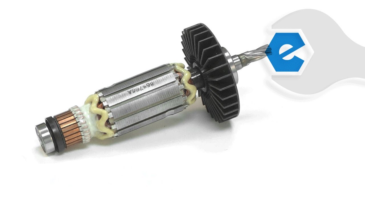 Makita Rotary Hammer Repair - Replacing the Armature (Makita Part # 515786-8)