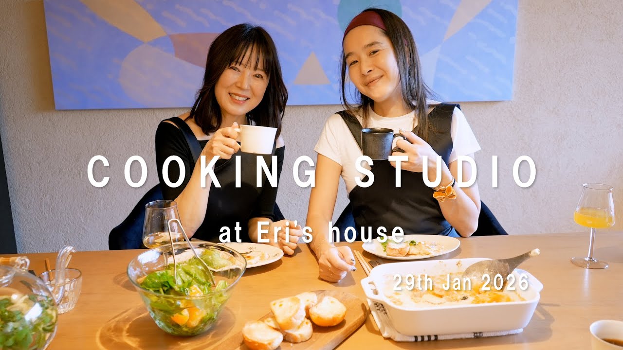 コーヒーに合うホワイトソース不要のシーフードグラタン＆簡単サラダ＆デザート🍽️