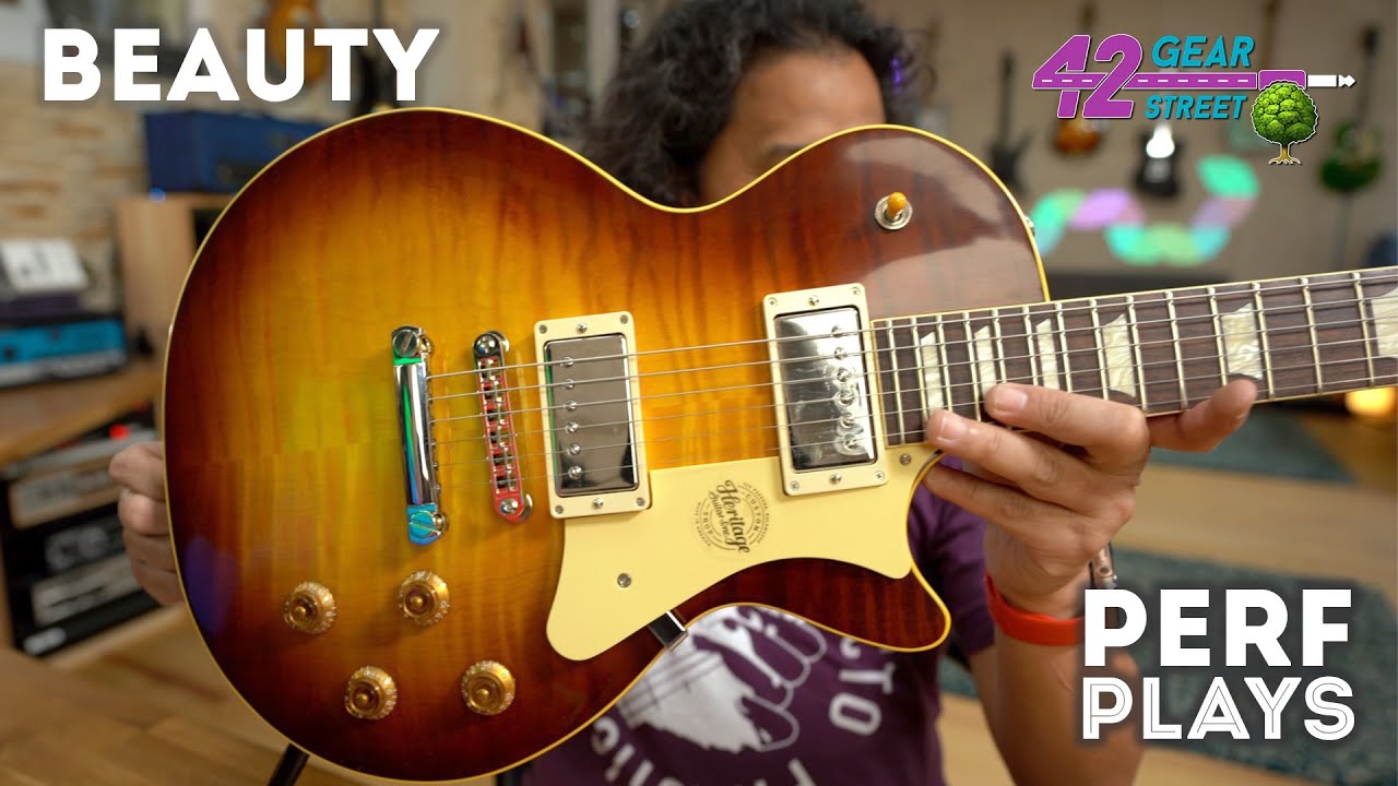 Singlecut beauty! Heritage Custom Core H-150 - PERF Plays #42GSTHREE