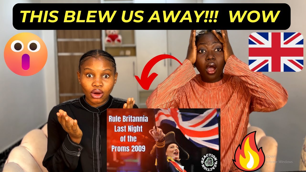 AMERICANS REACT to RULE BRITANNIA! Last Night of the Proms 2009