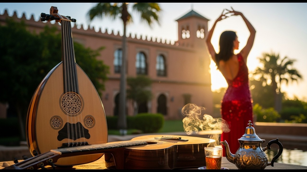 Soulful Andalusian Instrumental – Oud Mistico e Ritmi Flamenco Soffici 2 Ore