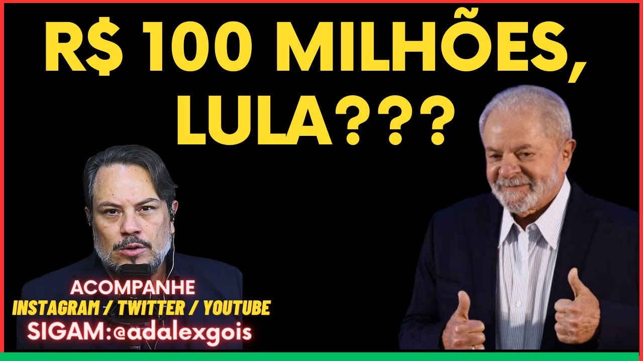 Essa hist&oacute;ria &eacute; muito estranha! R$ 100 milh&otilde;es??