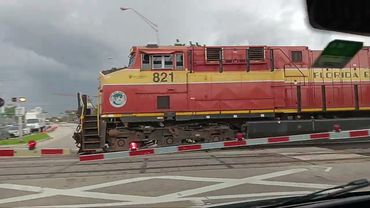 Double Header - FEC Florida East Coast Railway Freight Train Meet - North Miami Beach - 8/16/24
