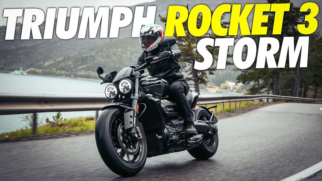 WIĘKSZY silnik niż w TWOIM SAMOCHODZIE! Triumph Rocket 3 Storm