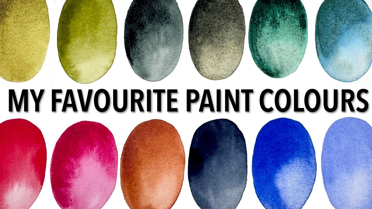 My Favorite Watercolor Paints (and the ones I hate)