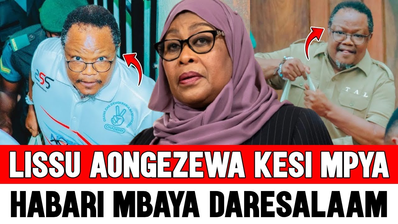 🔴Tundu Lissu AONGEZEWA KESI MPYA MAHAKAMANI Daresalaam, Habari Mbaya CHADEMA leo, kimeuamana