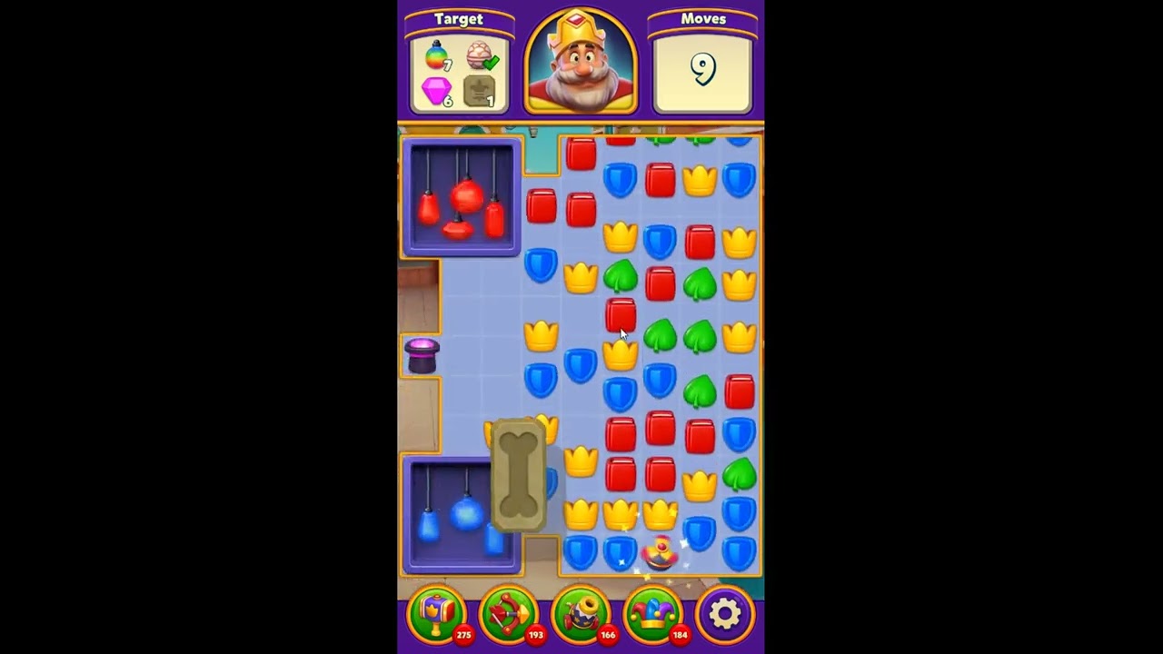 Royal Match Level 9909 - NO BOOSTERS GAMEPLAY 👑 | SKILLGAMING ✔️