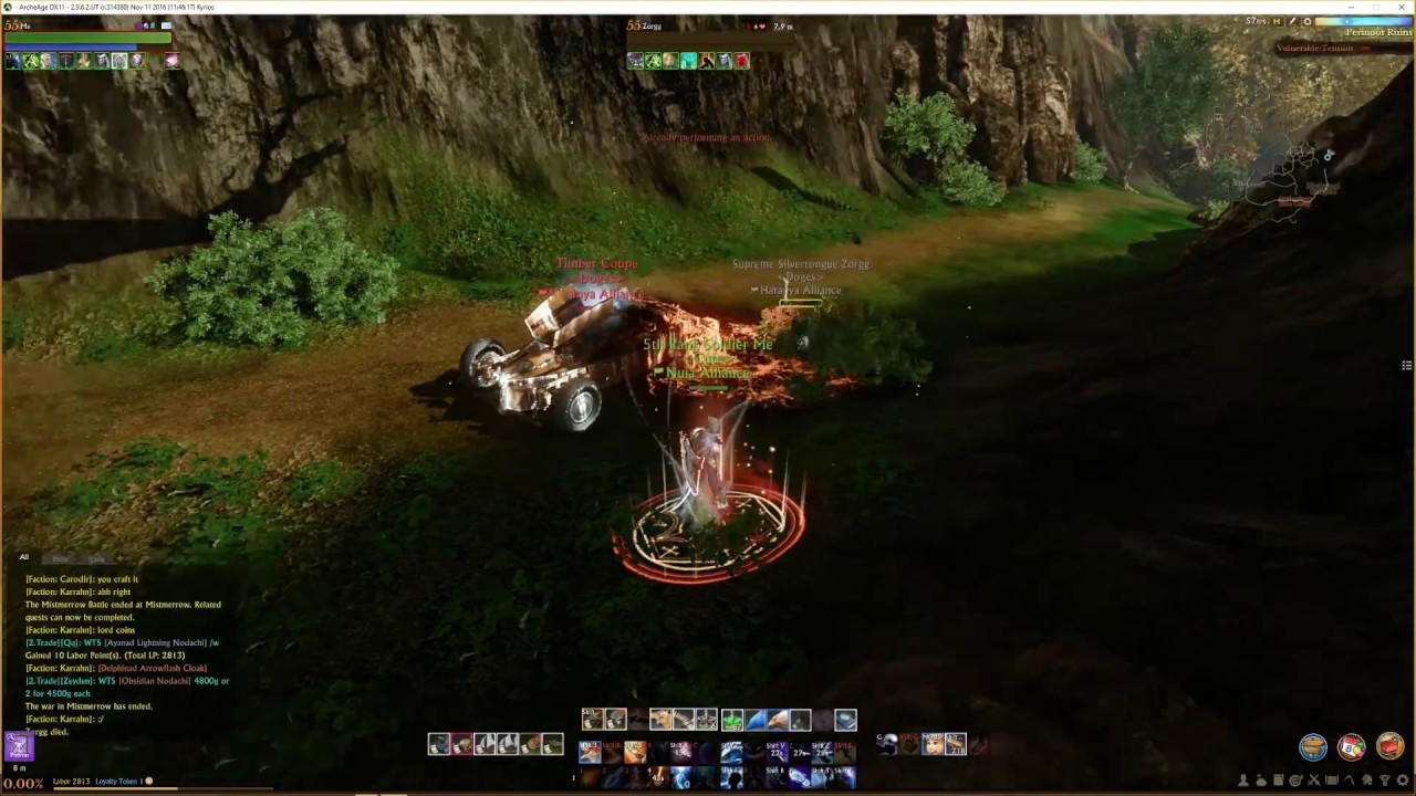 Ganking packs in Archeage (Episode 1)