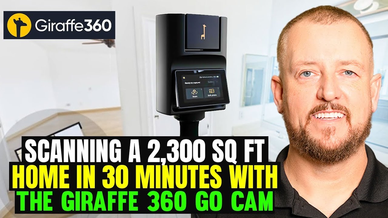 Scanning a 2,300 Sq Ft Home in 30 Minutes with the Giraffe 360 Go Cam | Real Estate Workflow Demo