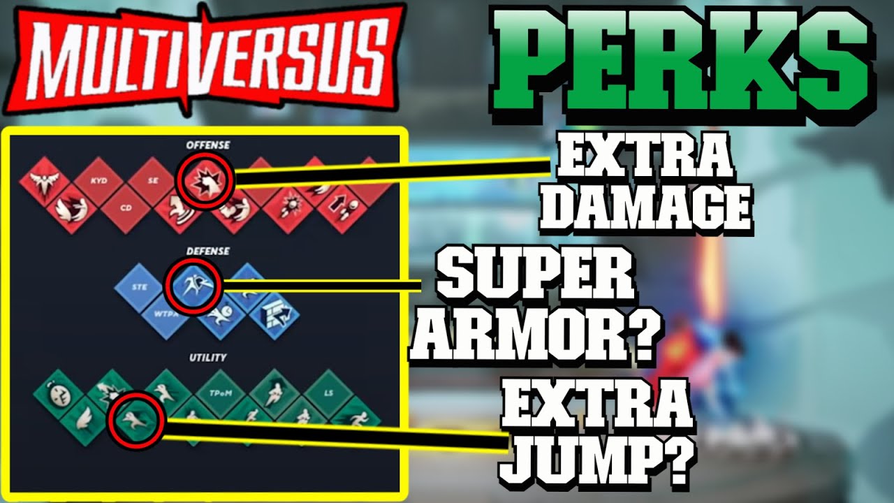 Multiversus | Deciphering the PERKS
