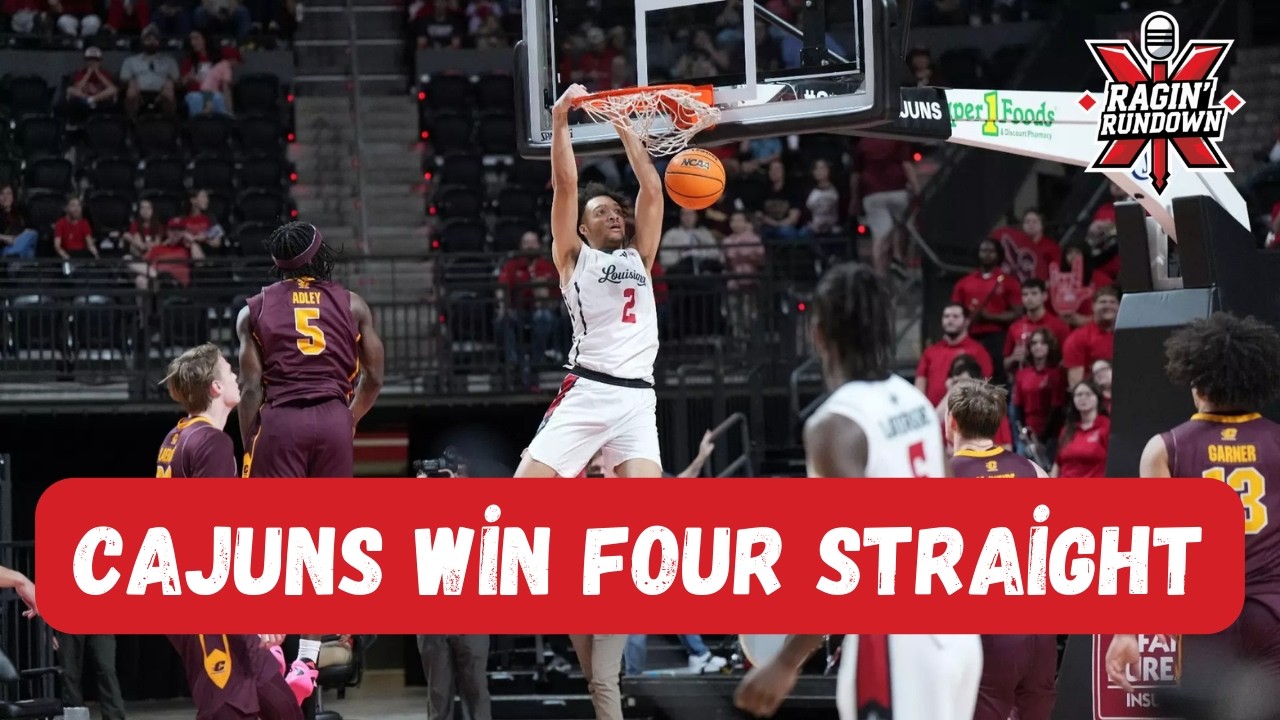 Ragin' Cajuns Keep Rolling: Fourth Straight W with CAREER HIGHS