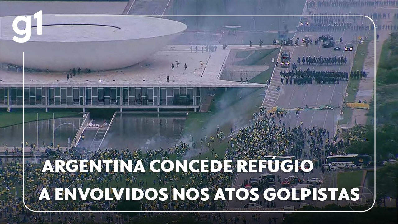 Argentina concede refúgio a envolvidos nos atos golpitas